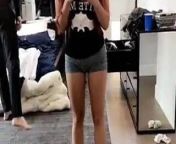 Ariel Winter mirror selfie in short jean shorts from full video ariel winter nude and sex tape leakedmp4 download