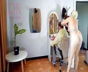 Do you want me to cut your hair? Stylist's client. Naked hairdresser. Nudism 12 from nudism 11 12 13 14 15