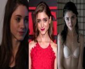 Natalia Dyer Jerk Off Challenge from natalia dyer nude deleted sex