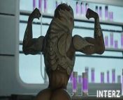 Female Turian Growth Animation from hyper muscle growth animation morph animation