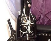 tie me up and first tickle my nose before you fuck me in a latex suit from assam captured tie