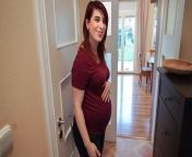 DEBT4k. Pregnant lady has sex to get money from for the money
