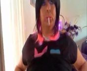 Chrissie smoking in her new hair doo pt4 from www gay sex video doo girl xxxxman and