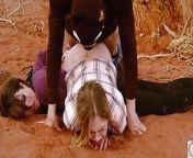 ATM domination for kinky threesome in the Colorado desert--Rebel Rhyder, Brooke Johnson from bdsm in desart