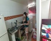 My Stepsister Blows Me While She Does The House Chores from indian house wife and does xxx video