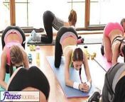 FitnessRooms Yoga girls get creampied in a yoga class from yoga girls coll