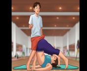 Summertime Saga #78 - Yoga MILF Made Him So Horny from cartoon sex mom son