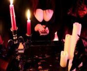 Vampire Lust Feast - Atmospheric Goth Vamp Solo Orgasm from vampire