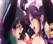 HENTAI PROS - Wildest Double Penetration Hardcore Orgy With Super-busty Girls In Public Toilets from hyntai
