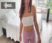 Latina Fitness Model Stepsister Gets Mouth Full of Cum (Full HD) from surabhi samriddhi