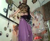 Worship arab goddess Belly Dancing StripTease, unveil her sacred temple as she dances &strips 4 you from laila channel belly dancing in black thong