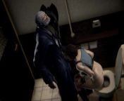 Resident Evil 3 Remake - Nemesis fucks Jill Valentine - 3D Porn from resident evil remake ada ryona