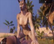 Wild Life Furry Wolfgirl Rasha Loves some Big Dick from rashk