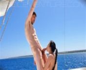 BRUCE VENTURE - TAISSIA SHANTI - Acrobatic Sex with Fit Russian Model Taking Big Dick. from sailing geckos