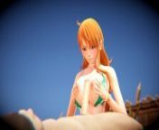 One Piece - Sex with Nami - 3D Porn from cartoon sex breast