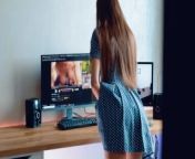 Schoolgirl Caught Watching Porn Gets Load On Face from teenager bestseller 258 porn