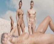 The Adventurous Couple:Husband And Wife OnNude Beach-Ep 47 from nude cartoon misty c