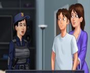 SUMMERTIME SAGA v0.20 - CRIMINALS, BAD NEWS AT THE DOOR - PT.205 from bhagn female news anchor sexy news videodai 3gp videos page xvid