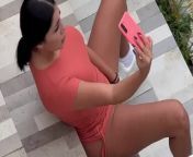 Latin girlBusted in public doing a xxx vid for her bf from thammana xxx vid raasi