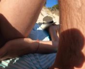 SEX OUTDOOR PUBLIC BEACH couple caught masturbating each other at the beach We are being watched from granny spread beach voyeur