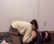 Youtube初撮影後にドМイケメン男を乳首めフェラと中出し騎乗位で襲っちゃいました。japanese amateur youtuber cowgirl sex - えむゆみカップル from rena evlog youtub