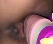 Teen Thai Fuxx Double toy fuck cumpee from khoei
