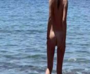 Real amateur teen flashing pussy and tits public voyeur - on my way to a nudist beach - Yoya Grey from nudist camp puxnxx lisbian girls sex fight in