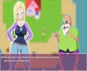 Android Quest For The Balls - Dragon Ball Part 1 - Android 18 Having Fun from dbq