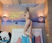 Sexy flexible strip dance from naked girls dance
