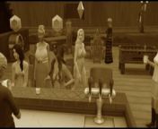 Vintage video. Group sex in a cafe. Group Orgies | Porno Game 3d from sanduni patiranage sex nud