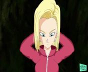 Android 18 and Krillin parody xxx from Dragon Ball Super (Reloaded) from goten and trunks xxx android 18