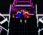 [MMD] T-ara - NumberNine SemiNude Vers. Tifa Purple Aerith FF7 Remake Uncensored 3D Erotic Dance from kpop pmv