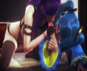 [LEAGUE OF LEGENDS] Kaisa and Sona want your cock from league of legends sona