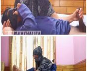 Hot Muslim sex with hijabi girl from two points of view - split screen from view full screen sexy indian girl hard fucking mp4