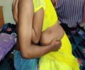 Fucking Indian Desi in hot yellow saree (part-1) from tamil aunty suthugla