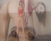 Melisa Mendini Sexy in red dress and seamless pantyhose Teaser Ero-Fantasy from shiori suwano ero