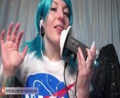 SFW ASMR - Trippy Ear Licking - Non-Nude Earth Chan Cosplay - Binaural Layered NO TALKING Ear Eating from ls nude chan 006 085