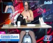 News Anchor Carmela Clutch Orgasms live on air from anchor anasuya xossip