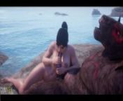 Minotaur vs Horny girl | Big Cock Monster | 3D Porn Wild Life from cowgirl 3d skyrim