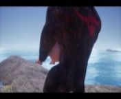 Minotaur vs Horny girl | Big Cock Monster | 3D Porn Wild Life from generalbutch 3d