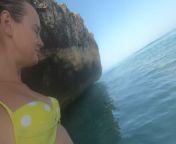 Swimming in the Atlantic Ocean in Cuba 2 from pth camkitty nudism