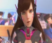 ONLY DVA OVERWATCH PORN ANIMATIONS w sound from dvt