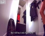 DRESSING ROOM ADVENTURE - I&apos;m in a dressing room and I start masturbating in front of salesman from dress change nude rajastan auntiesamil serial actress latha rao nxude xxxsex
