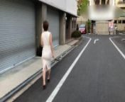 Personal Photography&quot; Big-breasted MILF in tight white one-piece, no bra, walking & shopping ♡ Potch from 纳兰颜冉身为天之娇女