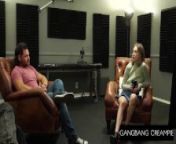 Claire Rooz Gets In A Ganbang from rapsababes interview