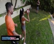 Tiny Step Daughter Katya Rodriguez Gets Her Pussy Pounded By Step Dad And His Friend - Exxxtra Small from randy orton vs