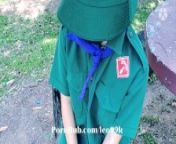 Thai Karen girl: สาวกะเหรี่ยง เนตรนารีหลงป่า อาสาพากลับบ้านได้เย็ดทีนึงด้วย from เย็ดนรในป่า