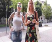 FFM threesome! 2 blonde German milf sluts fuck with a young cock | DAYNIA from daonla