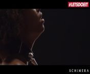 XCHIMERA - Latina Ebony Goddess Luna Corazon Gets A Passionate Fuck With Hot Wax - LETSDOEIT from tiny ti