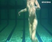 Tiniest sexiest horniest babes swim and masturbate from nude furry krystal underwater